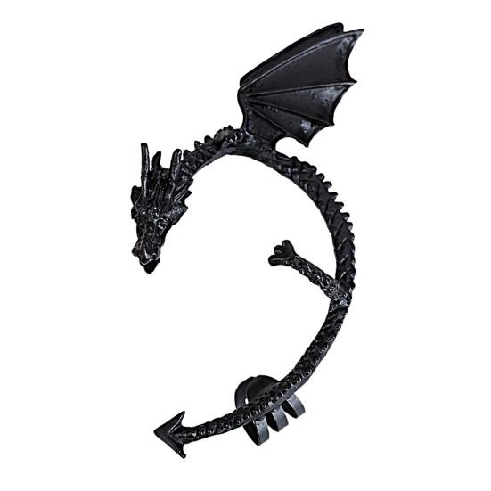 1Pc Ear Rings Durable Perfect Gift Convenient Carved Earrings Cuff Clips
