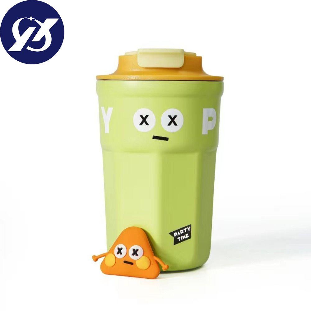 Milk Cup Coffee Cup Beer Cups Drinkware Thermal Cup Metal Water Cups Mug With Lid Thermos Cup