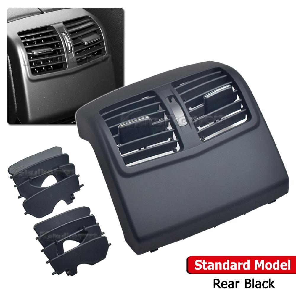 Black Rear Air Conditioning AC Vent Grille Outet Cover For Mercedes Benz W212 E Class E200 E260 E280 E300 E320 E350 E400 Standard Model