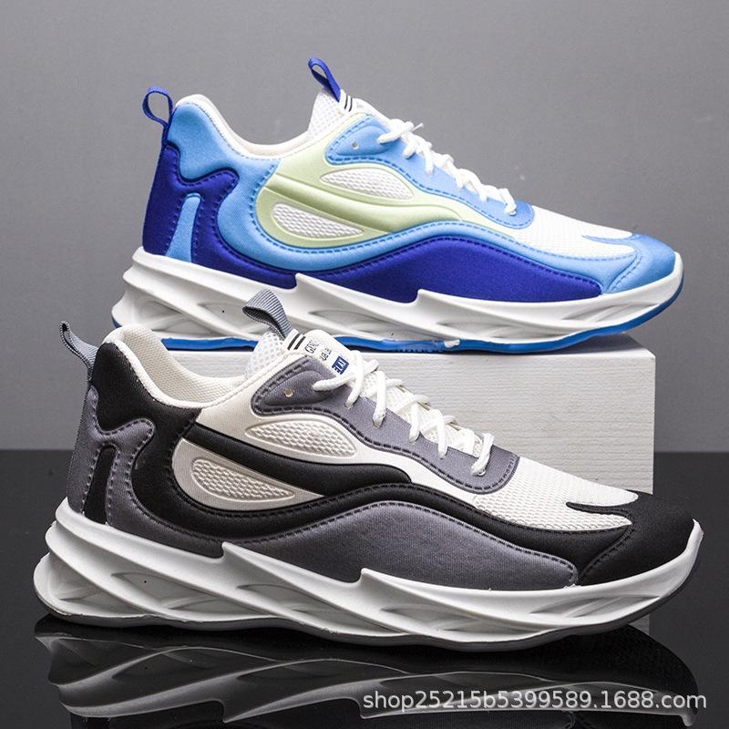Spring Casual Sports Shoes Blade Sole Teen Running Shoes Dad Shoes Thick Sole