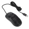 RGB Mouse Cellular Hollow Design Lightweight Wired Backlight 12000DPI 6 Level Regulable Type C Gaming Mouse for Tablets