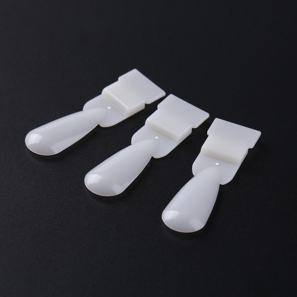 36pcs/set Manicure Practice Display Board Removable False Nail Tips Sticker Useful Gel Polish False Nail Stickers Manicure Tools