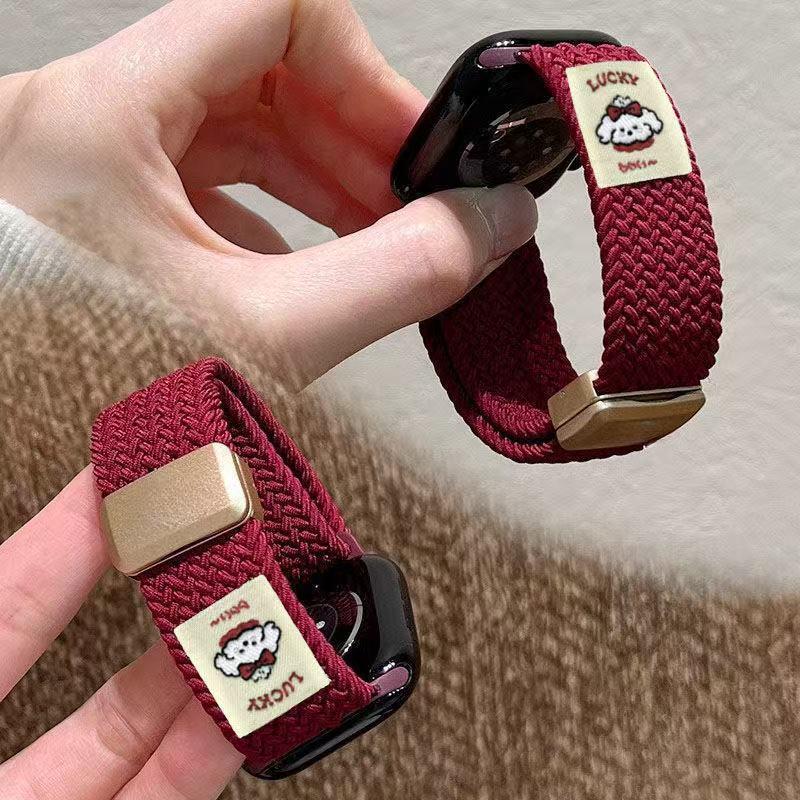 Magnetic Buckle Woven Strap for Xiaomi, Redmi & Huawei Bands