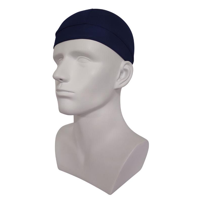 Breathable Summer Cycling Skull Cap - Sweat-Absorbent, Windproof Headscarf for Outdoor Sports and Motorcycle Riding