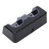 Remote Battery Charger with Power Cord Stable Portable Dual Charging Station Dock for Wii Game Remote Control Battery