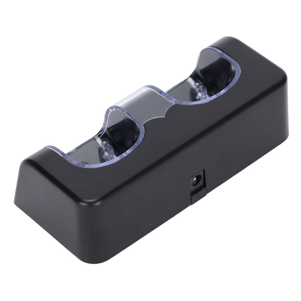 Remote Battery Charger with Power Cord Stable Portable Dual Charging Station Dock for Wii Game Remote Control Battery
