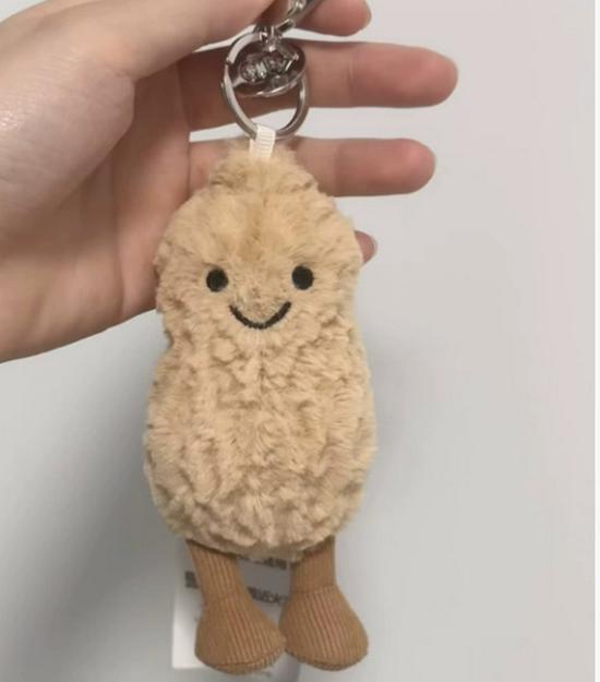 Kolekce plyšových klíčenek ve stylu Jellycat: Roztomilá panenka, hračka, dárek