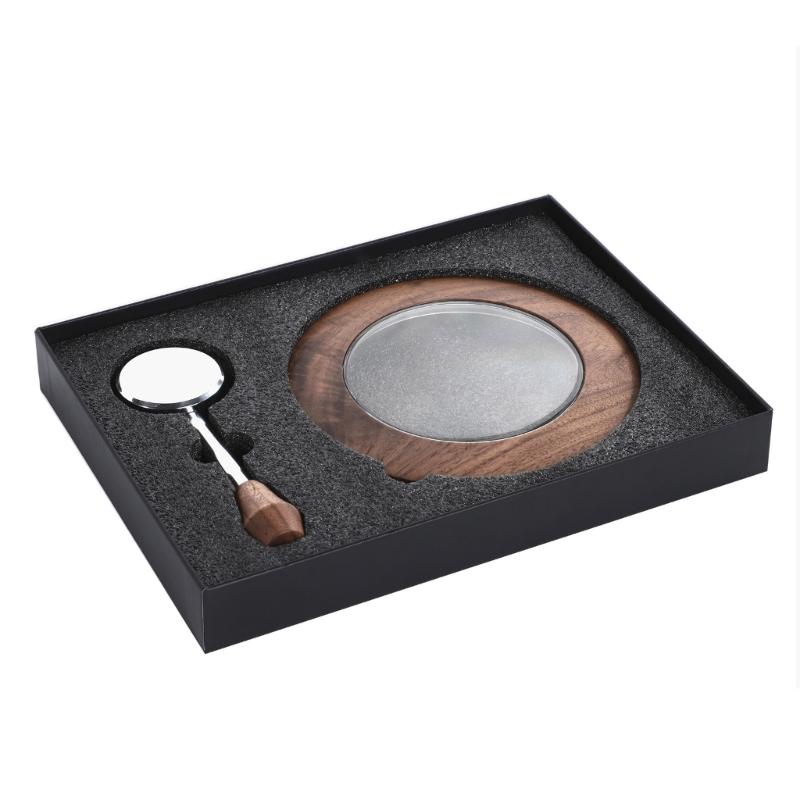 

Coffee Machine Steam Lever And Walnut Dose Hoppers Cover for 870 875 876 Modification Coffee Accessories Enduring 1