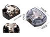 International Car Power Cable Splitter & Circuit Protector - One In, Two Out