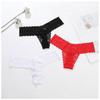 Bow Lace Seamless Panties Thong Mesh Lace Briefs Fashion Underwear for Women Comfortable