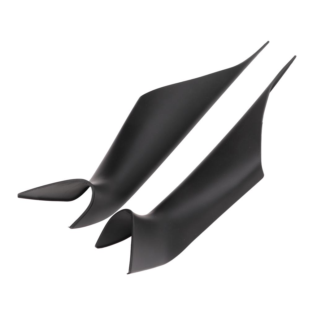 Pair Car Interior Inner Door Handle Cover Trim Left Right Side for 5 Series G30 2017 Upwards Matte Black