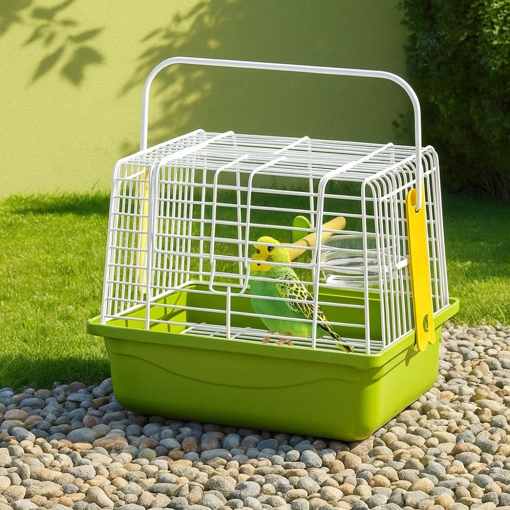 Removable Bird Travel Carrier Cage Bite Resistant Bird Transport Cage  for Bird Cage