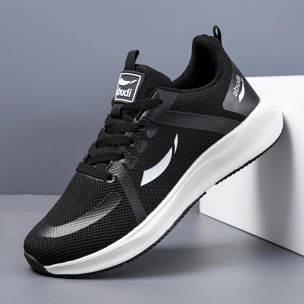 

Всесезонные сетчатые походные ботинки: Стильная, универсальная, нескользящая повседневная обувь для мужчин и женщин 43 чёрный