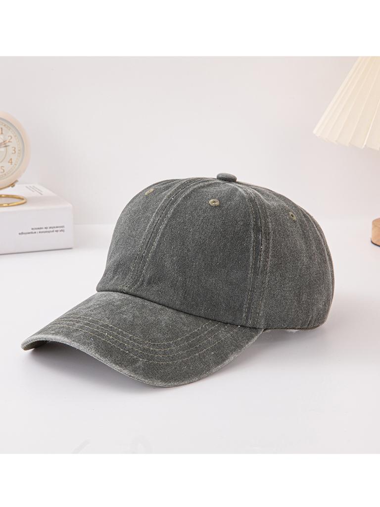 Distressed Faded WASHED DENIM Hat Vintage Men Women Trucker Baseball Caps