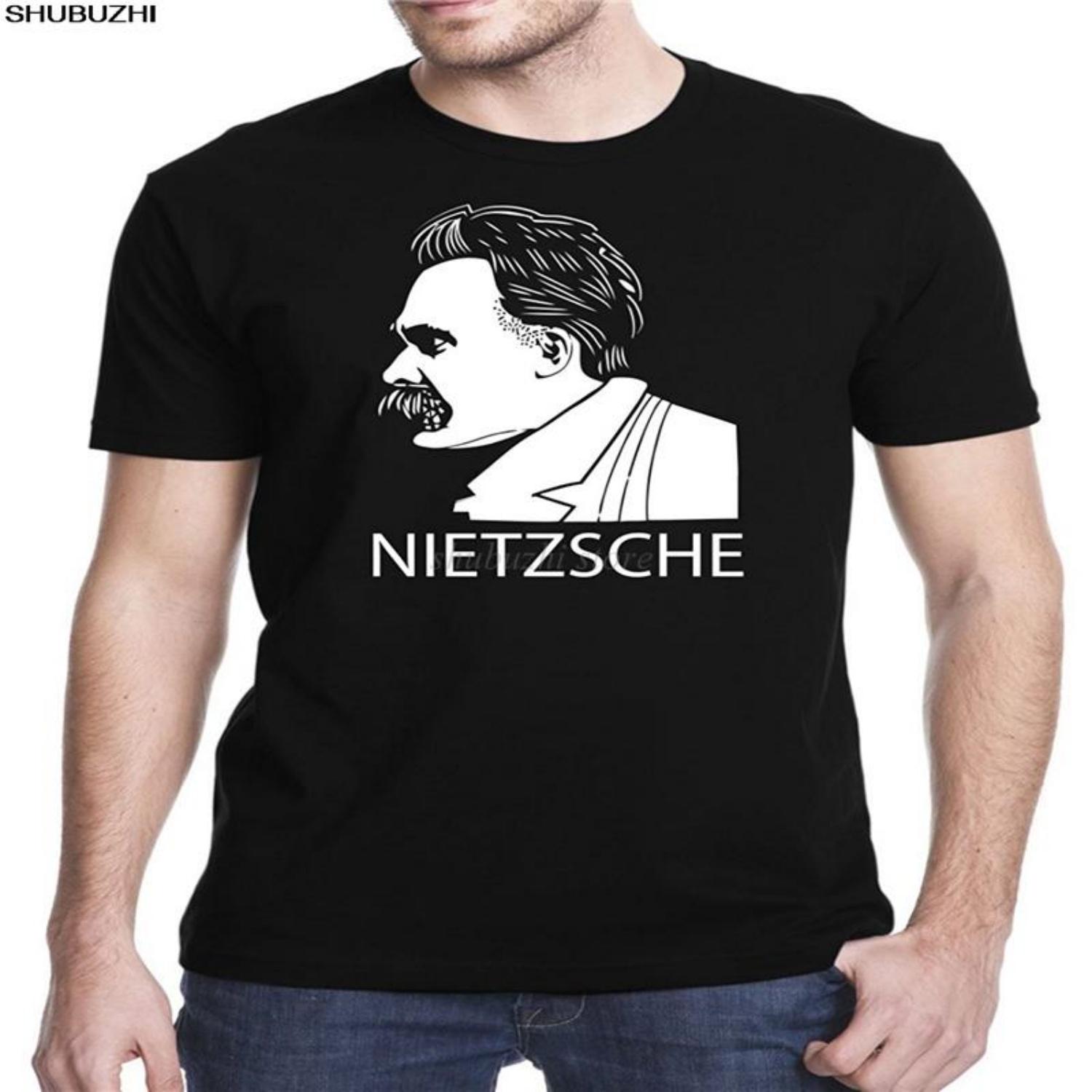 

Friedrich Nietzsche T-Shirt Sbz156 S чёрный