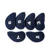 Number Design Protective Iron Pole Cover Golf Iron Headcover Golf Head Cover Golf Club Protector