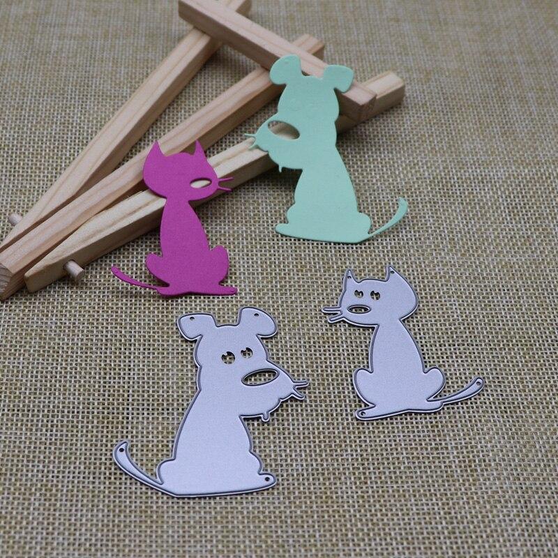 Cute Animal Mouse DIY Craft Metal Cutting Dies Cut Die Crapbooking Craft Paper Knife Mould Stencil
