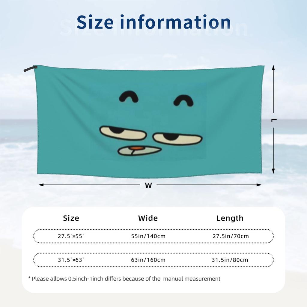 Gum Gumball Beach Towel Soft Microfiber Quick Dry Absorbent Quick Towels For Mountain Climbing