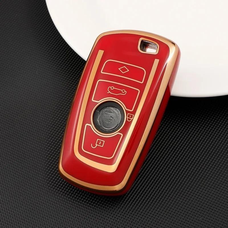 Premium Tpu Car Key Cover Case For Bmw 1 3 5 7 Series X1 X3 X5 X4 F10 F15 F16 F20 F30 F18 F25 M3 M4 E34 Auto Key Accessories