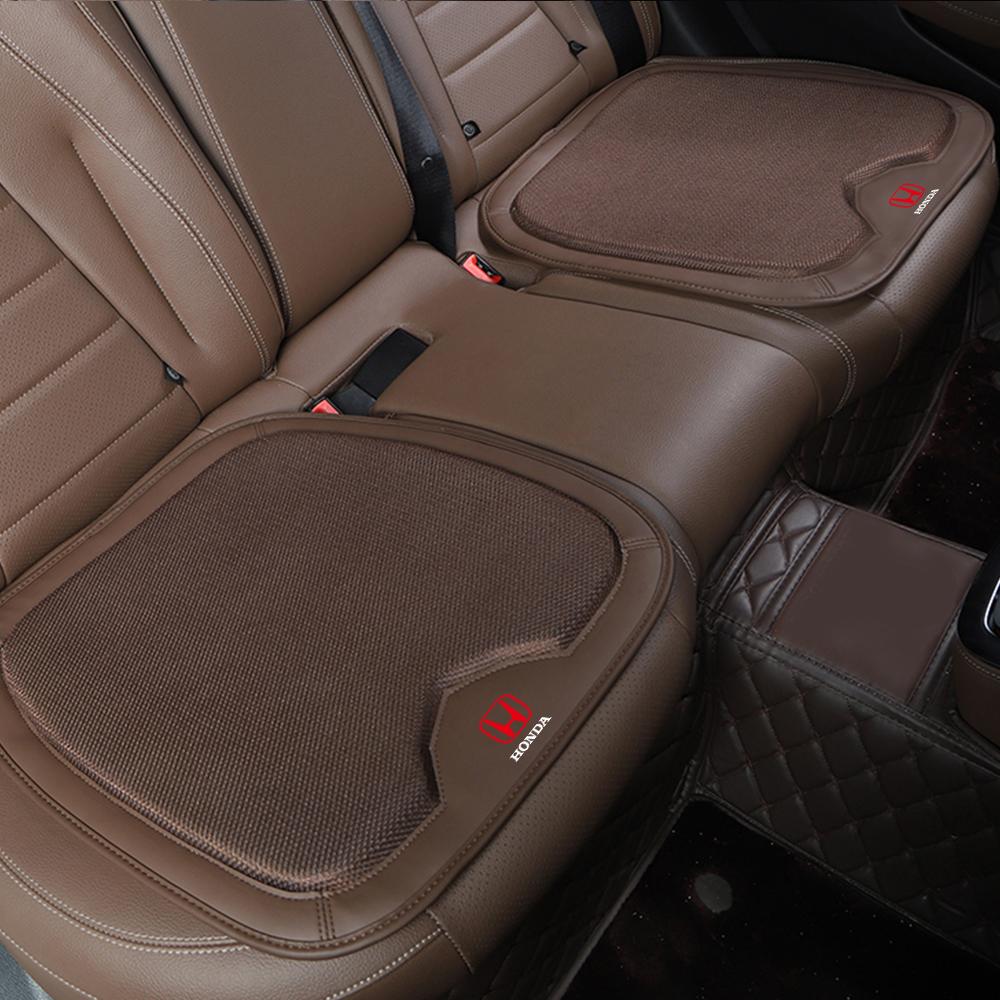 1PCS Car Seat Decorative Pad Leather Breathable Comfort Cushion Cover For Honda Mugen Typer ACCORD Avancier Airwave Civic FK8 RF6