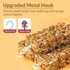 2 Pcs Natural Bird Treat Sticks - Nutritious Mixed Grains & Honey Snacks for Parakeets, Cockatiels, Lovebirds - Healthy Chewing & Foraging Cage Toy