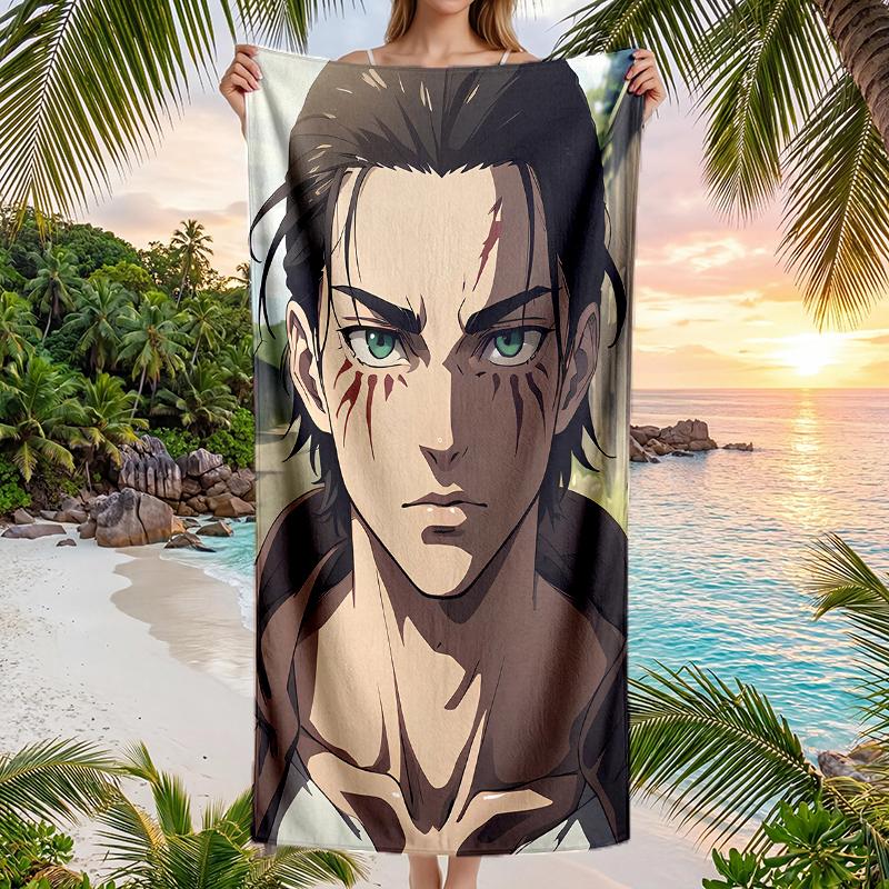 Eren Fashion Beach Towel: Ideal for Summer Adventures Soft, absorbent and quick drying suitable for swimming and bathing