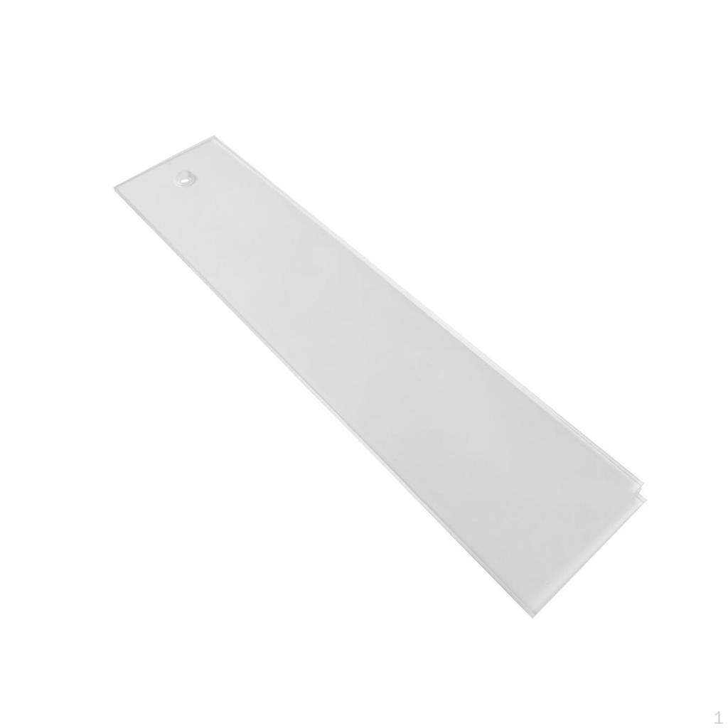 Scraping Snowboard Straight Without Damage Effortlessly Acrylic with Right Notch Euipment