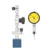 Dial Test Indicator, 0-0.8mm Dial Test Indicator Gauge Adjustable Magnetic Base Stand Holder with Yellow-face, Dial Base Holder