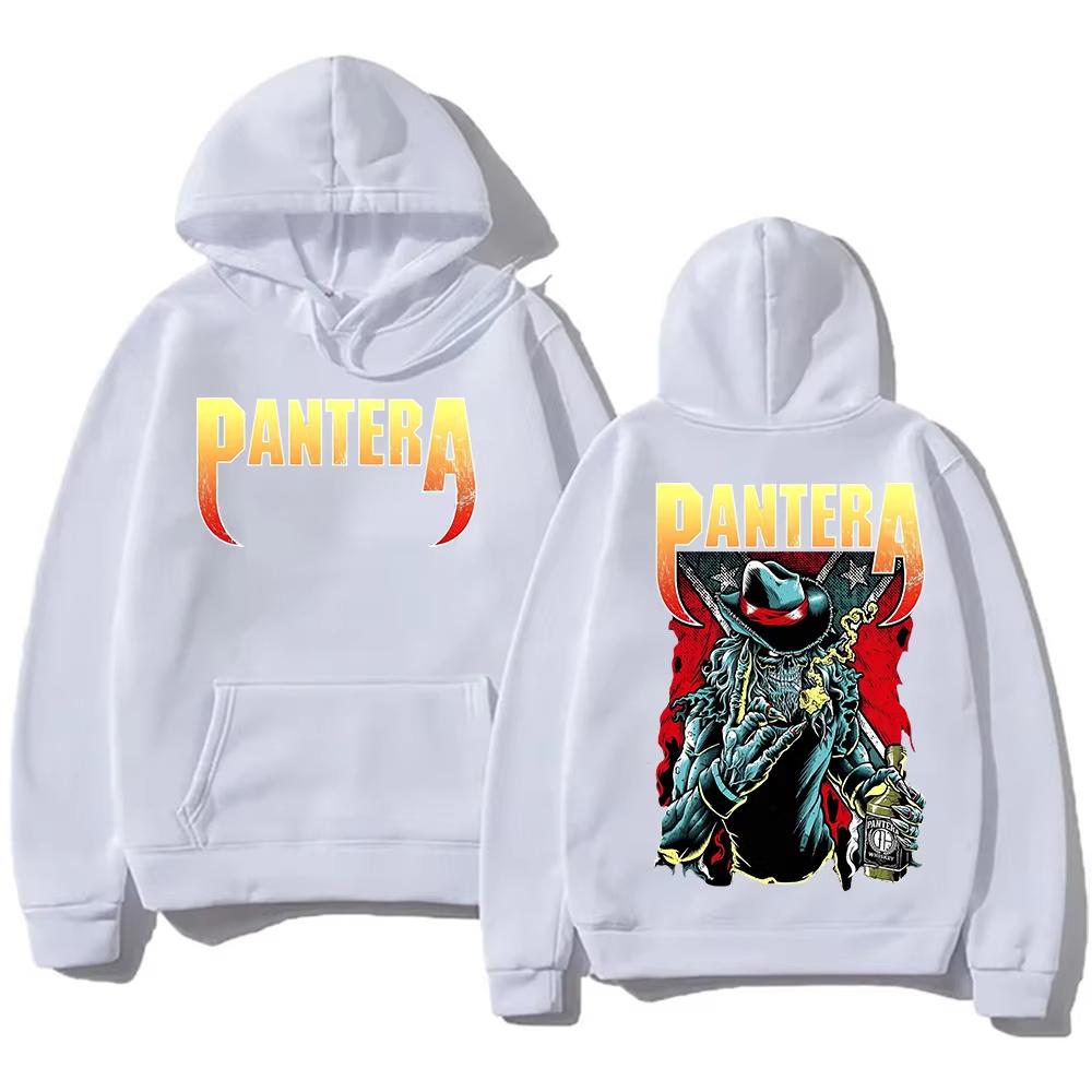 Band Pantera Hoodie Men Women Clothes Pullover Streetwear Casual Fleece Oversized High Street Funko Pop Graphic Print Top Unisex