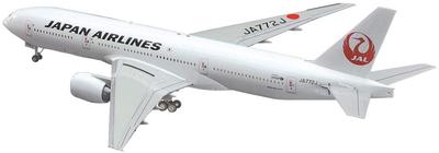 Hasegawa Modellino in Plastica Japan Airlines 14 1/200 B777-200
