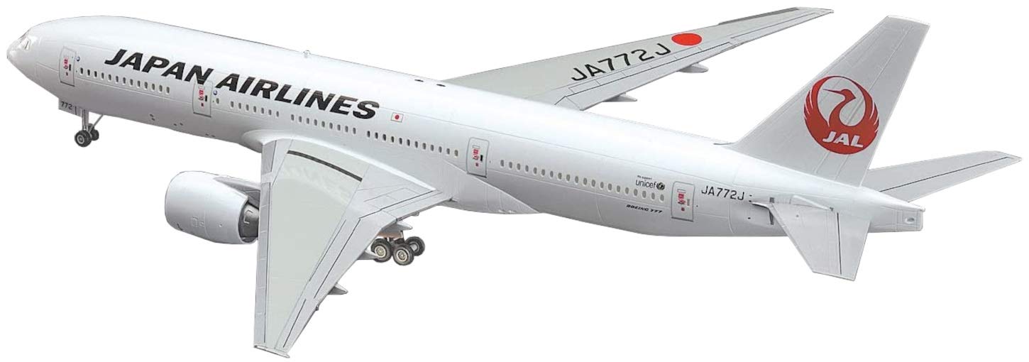 

Hasegawa Пластиковая модель Japan Airlines 14 1/200 B777-200 белый