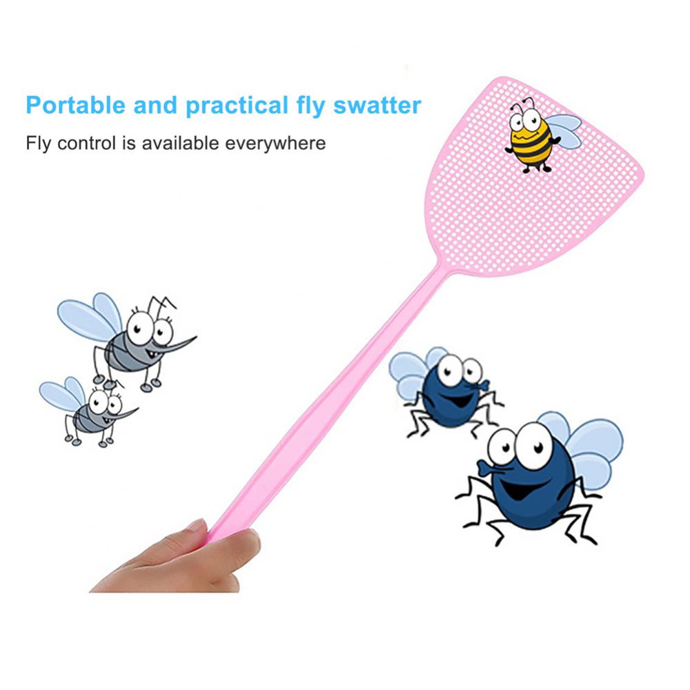 1~10PCS Fly Swatter Plastic Anti-mosquito Beat Insect Flies Pat Shoot Fly Pest Control Mosquito Tool Home Kitchen Accessories