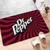 D-Dr Peppers Logo Kitchen Mat Nordic Style Bedroom Living Room Doormat Home Balcony Anti-Slip Welcome Rug