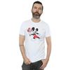 Disney Herren Mickey Mouse Blumen T-Shirt
