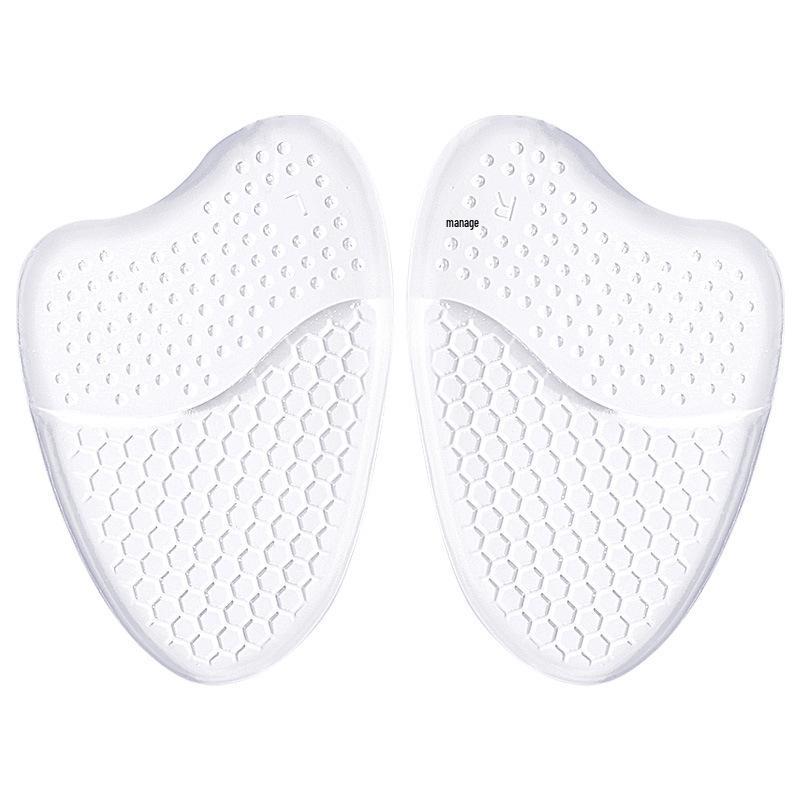 Soft GEL Forefoot Heightening Pads with Honeycomb Anti-Slip & Shock Absorption