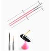 15Pcs Nail Brush Gel Brush For Manicure Acrylic UV Gel Extension Pen Nail Polish Painting Drawing Brush Liner Nail Brush