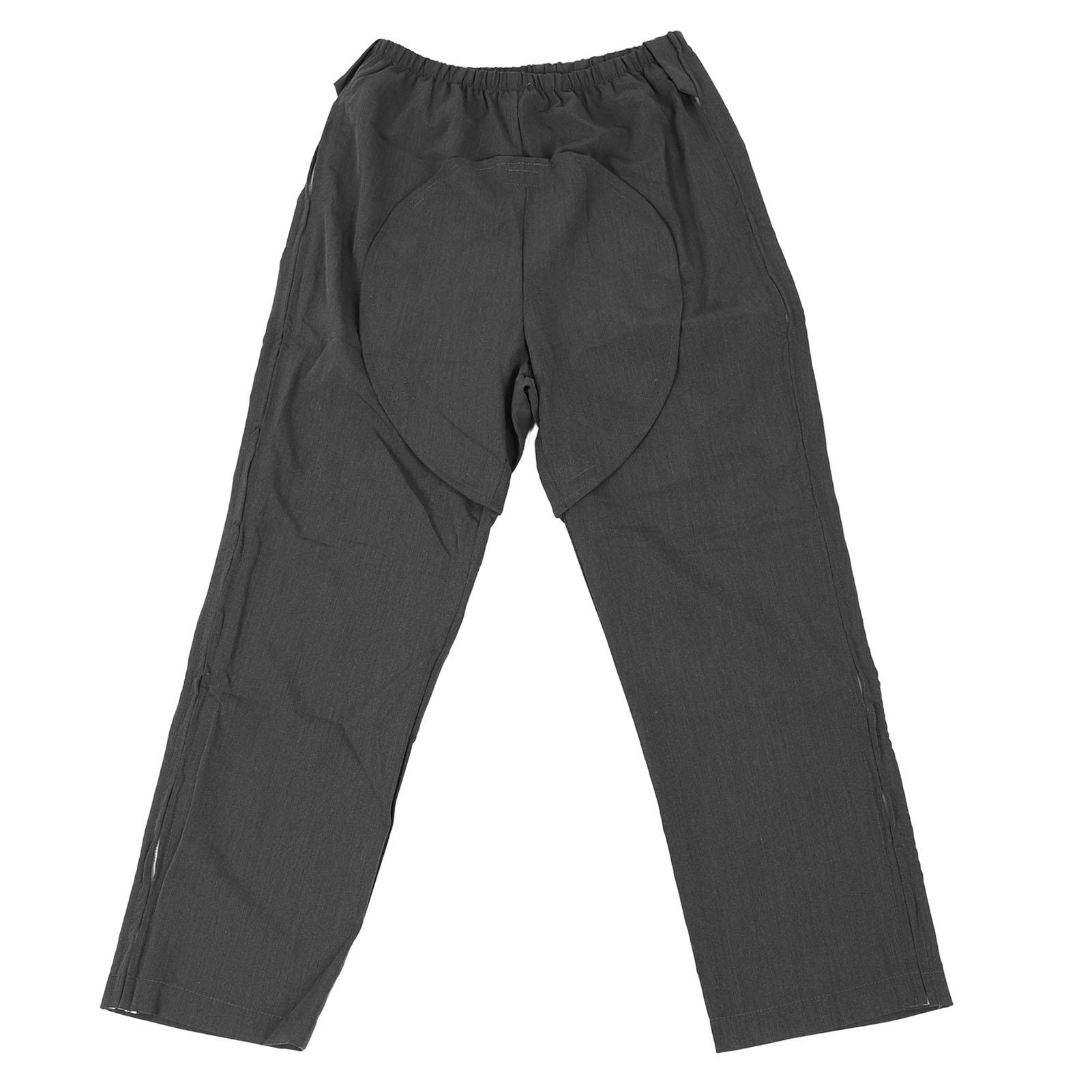 

Брюки с открытой промежностью для лежачих больных, с принтом, для пациентов-инвалидов, лежачих больных, для лета и весны, серые M