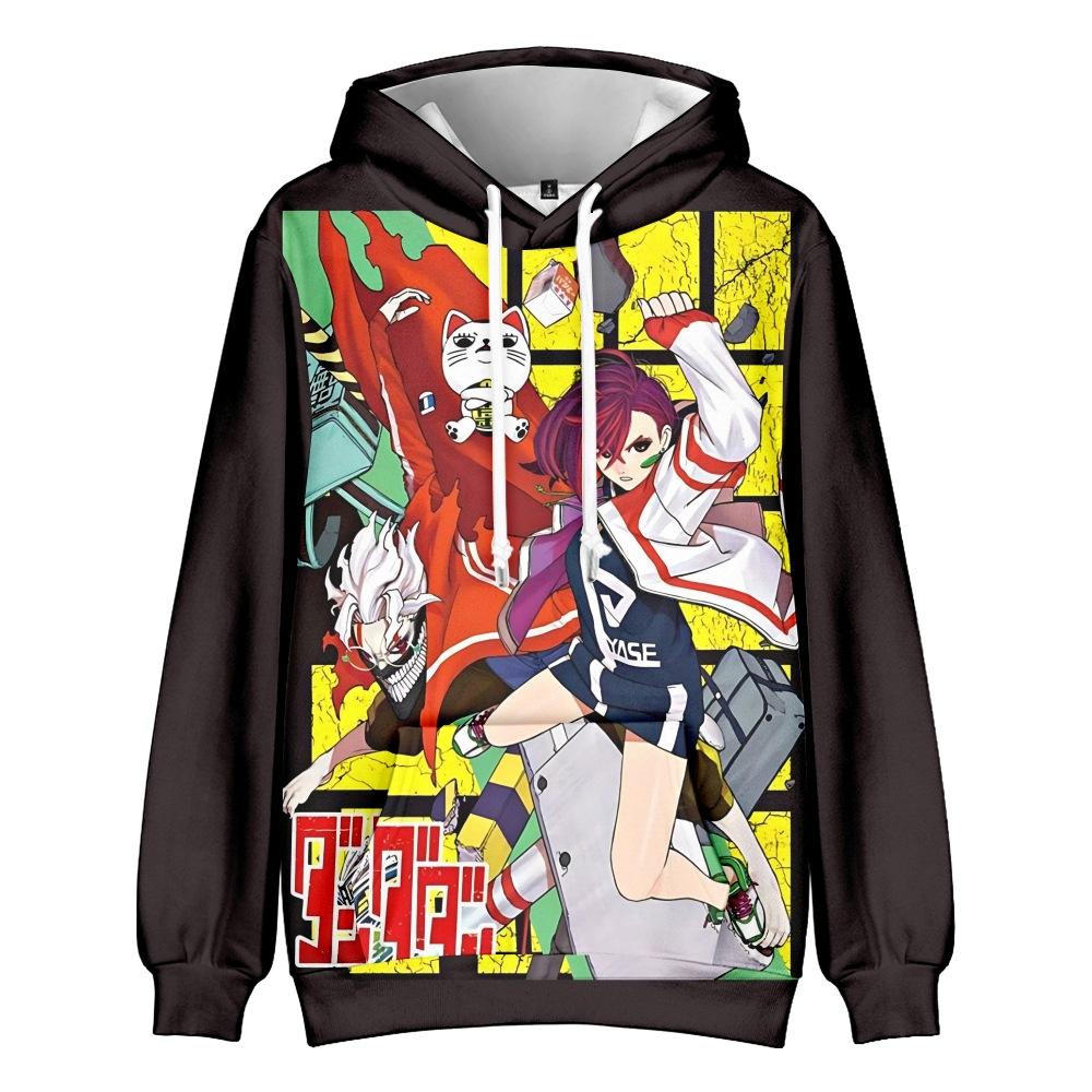 NEUE Herbstmode für Fans des DAN DA DAN Anime Bedruckter Pullover Outdoor Sport Cosplay Pullover Hoodie Cosplay Kostüm