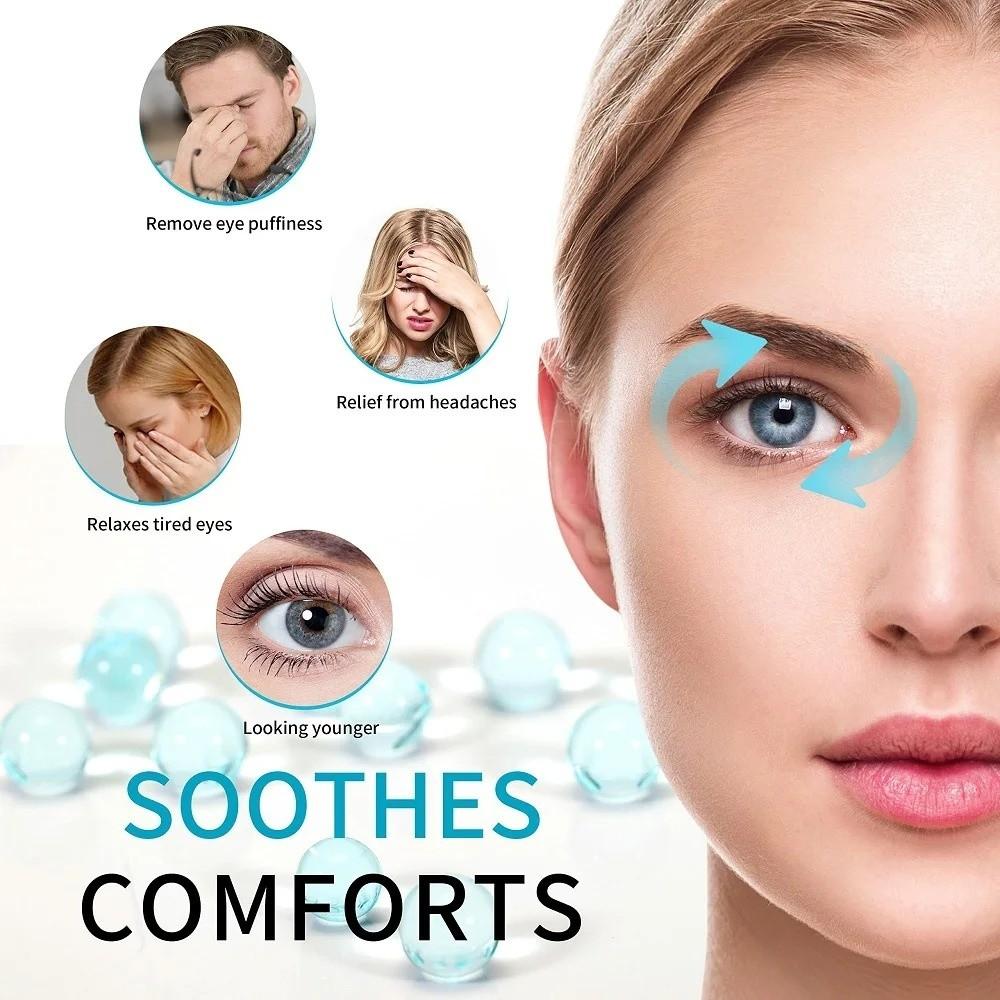 Soft Cooling Eye Mask Reusable Sleeping Eye Masks Dual Use Hot Cooling Eye Mask  Puffy Eyes