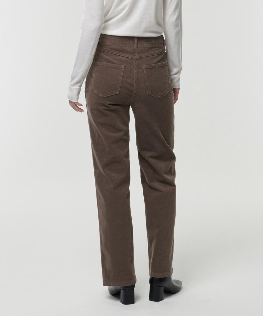 MUSINSA STANDARD WOMAN Women'S Straight Corduroy Pants [Khaki Brown]