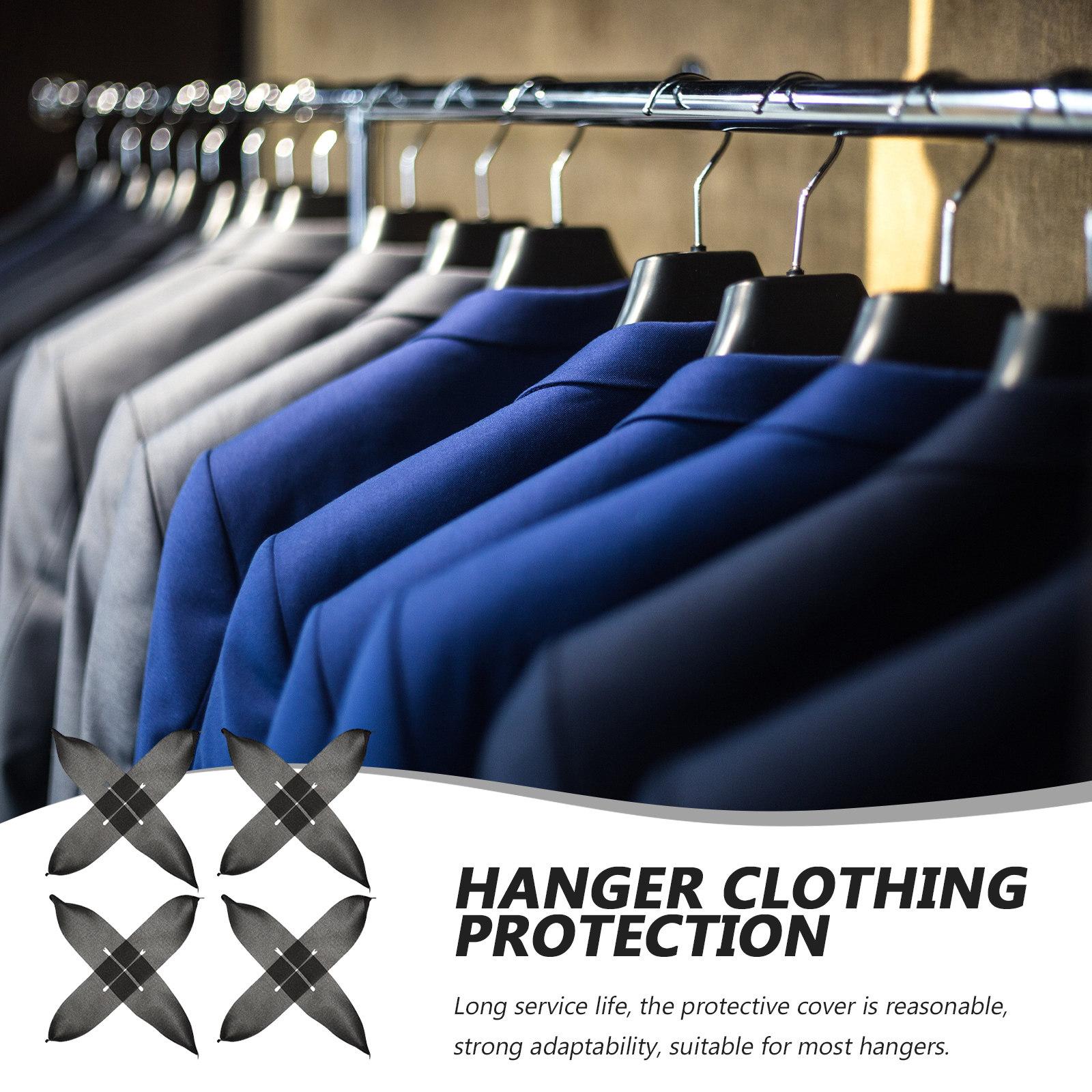 50Pcs Sponge Hanger Cover Anti-Slip Hanger Clothing Protector Long-Lasting Lightweight Compact Design for Wardrobe Closet Shop 38X7X0.3CM