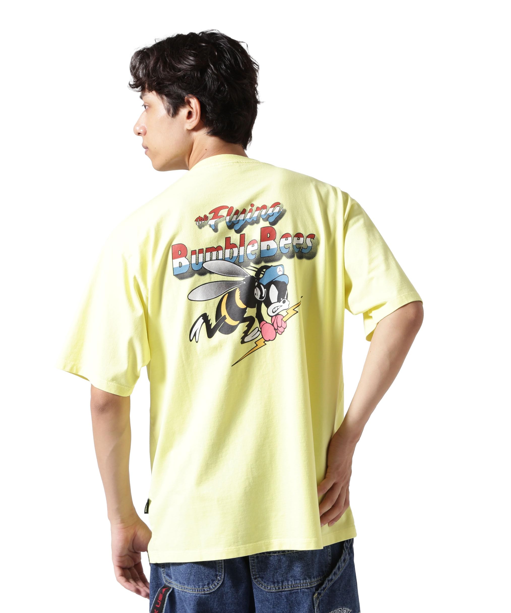 Мужская футболка AVIREX BUMBLE BEES Эксклюзив WEB&DEPOT 2XL 060 Желтый 783-5134067