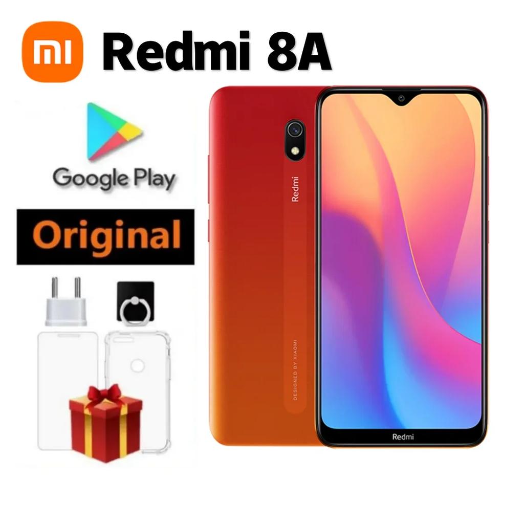Original Xiaomi Redmi 8A 4GB 64GB Handy Akku 5000mAh Snapdargon 439 12MP Kamera 4G Smartphone globale ROM
