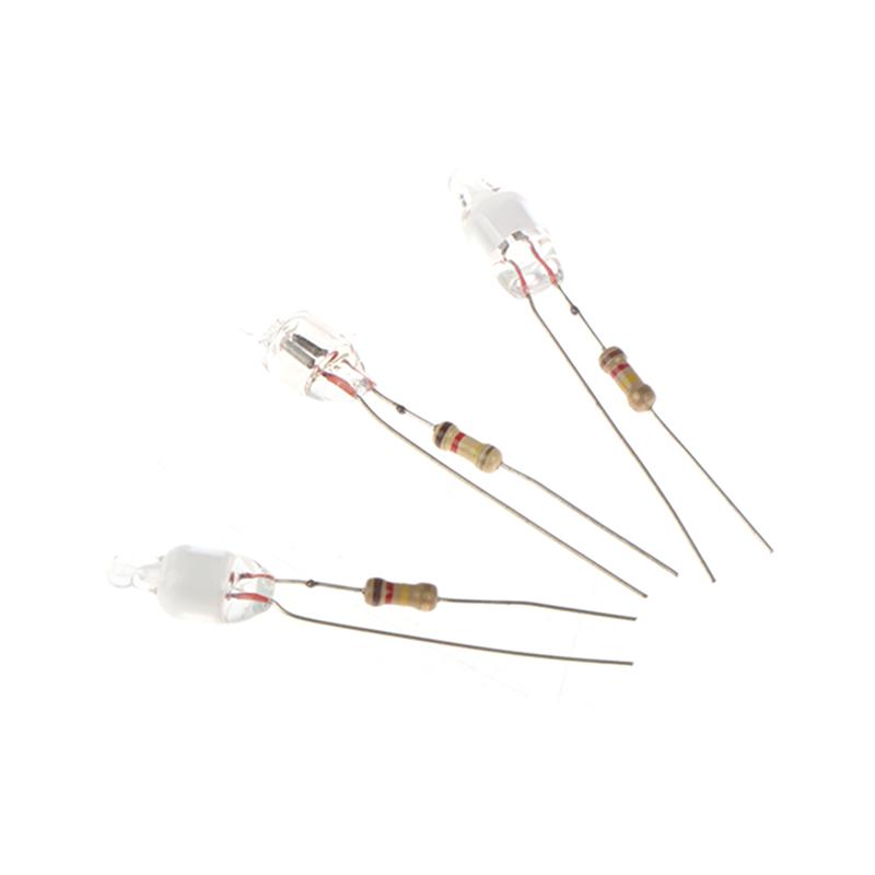10Pcs Neon Indicator Light Green Red Blue Signs 6Mm Neon Lamp Glow Bulbs