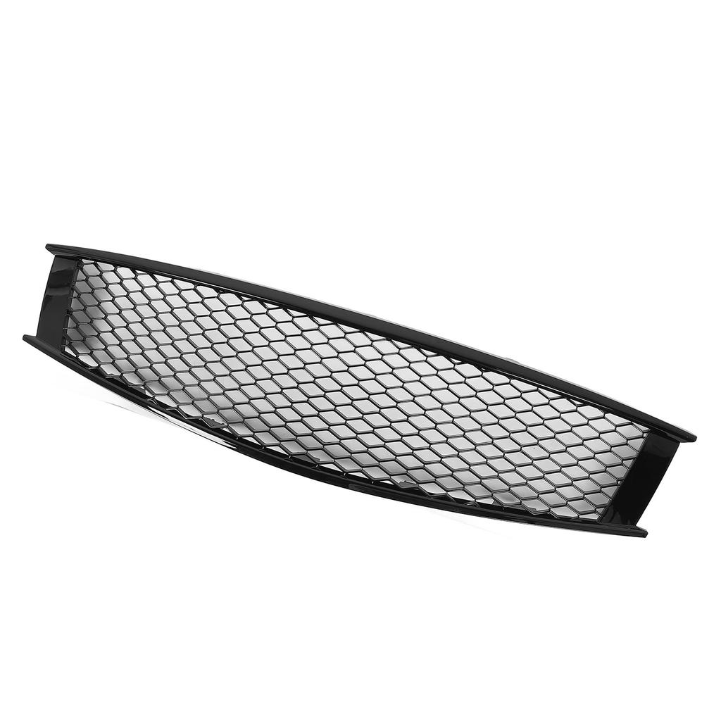 Gloss Black Mesh Front Bumper Grille Grills for G37 2 Door Coupe Convertible 2008 To 2013