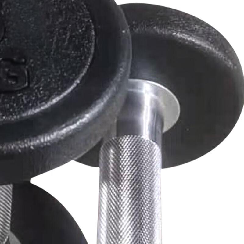 Jieruite Eco-friendly Rubberized Dumbbells & Rack