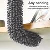 9Pcs Microfiber Feather Duster Brush Set Extendable Telescoping Pole Bendable Chenille Dusters Washable Household Cleaning Tools