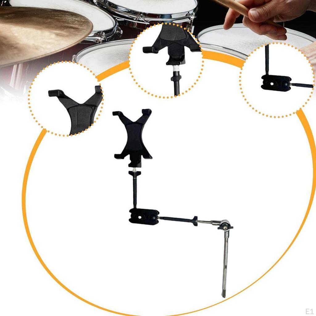 Music Instrument Ppc Holder Phone Adjustable Arm Flat Computer Stand for Presentations