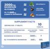 Carbamide Forte Chelated Magnesium Glycinate 2000mg Supplement 10 Veg Tablets for Muscle & Bone Support