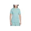 Nike Sportswear Club Embroidered Logo Crew Neck Print Short Sleeve T-Shirt Men Tops Mineral AR4999-310
